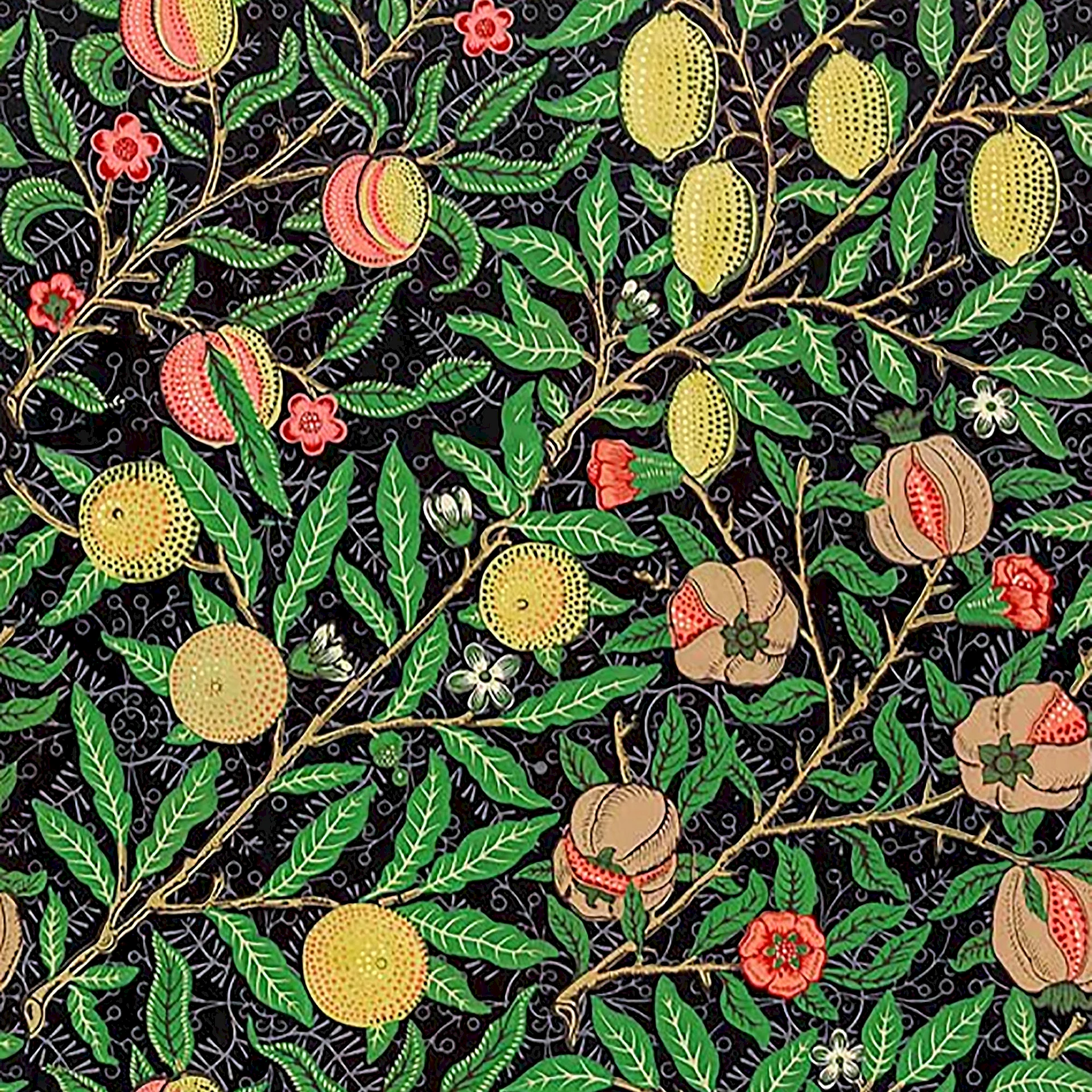 William Morris Fruit Wallpaper