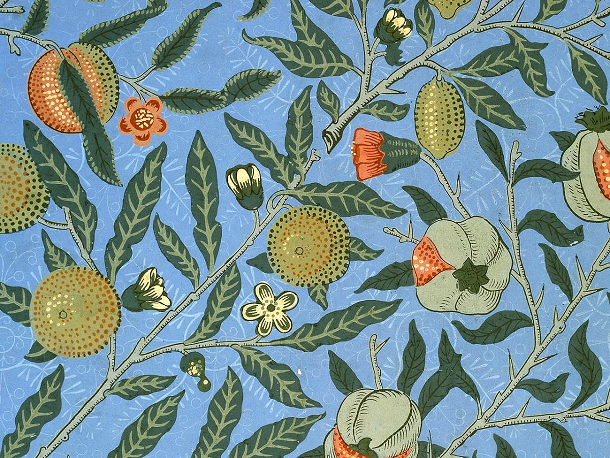 William Morris Fruit Wallpaper