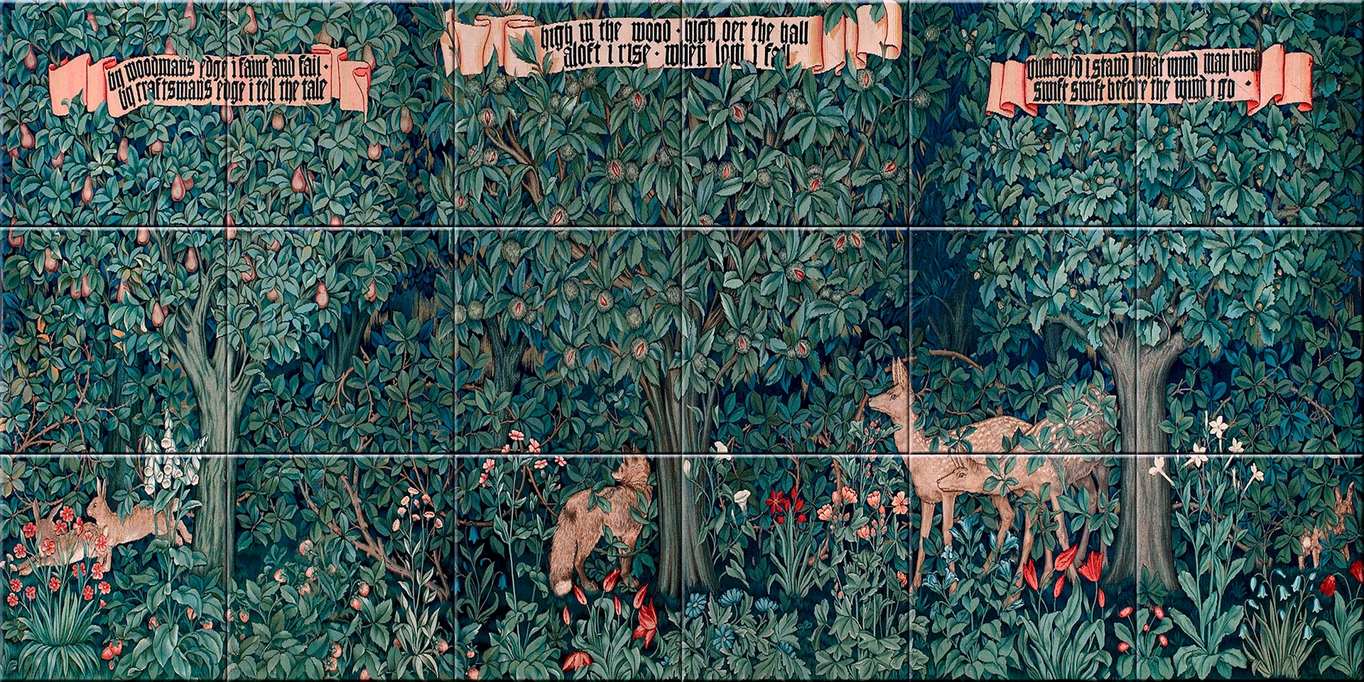 William Morris Greenery Wallpaper