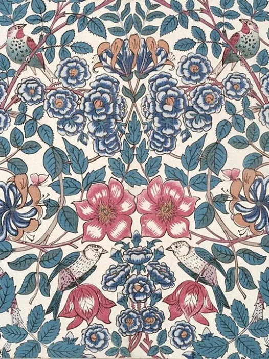 William Morris Honeysuckle Wallpaper