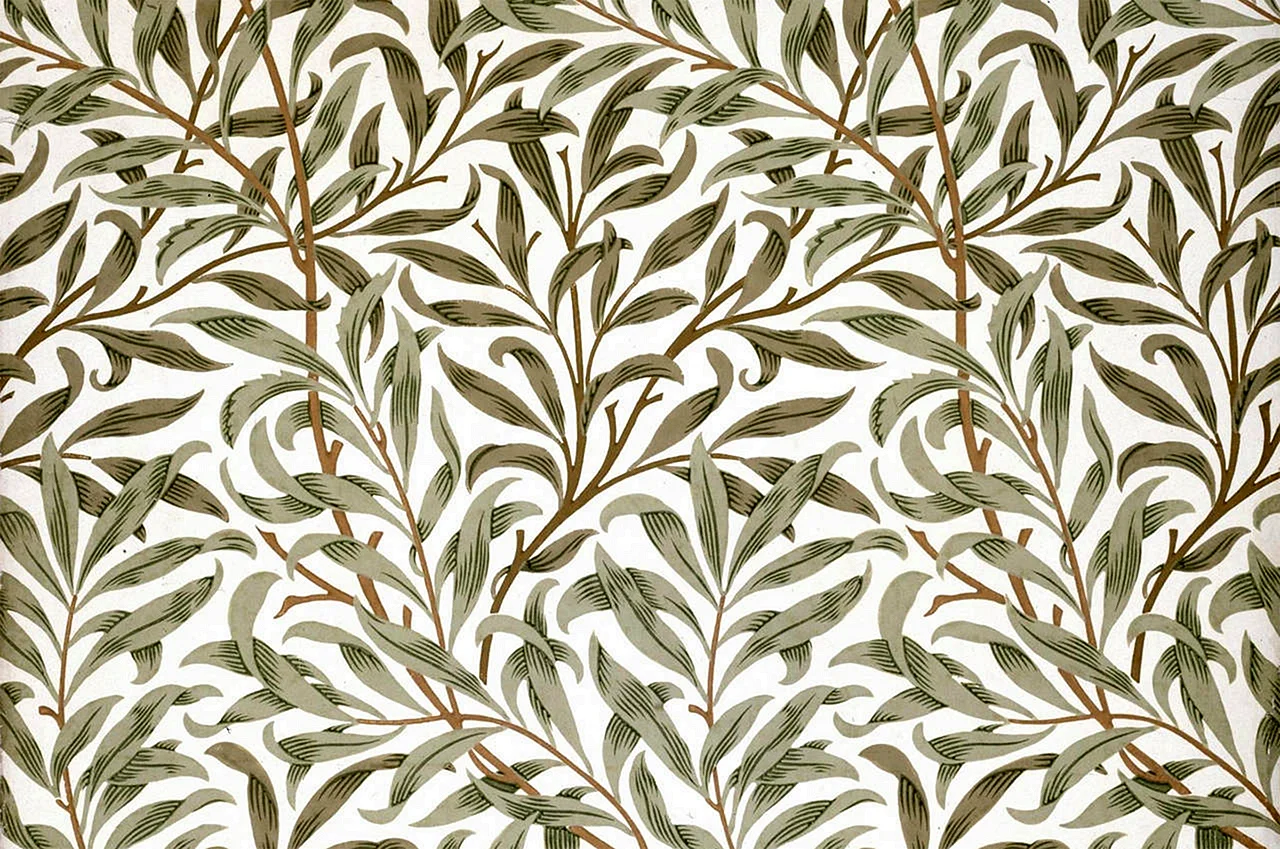 William Morris Pattern Wallpaper