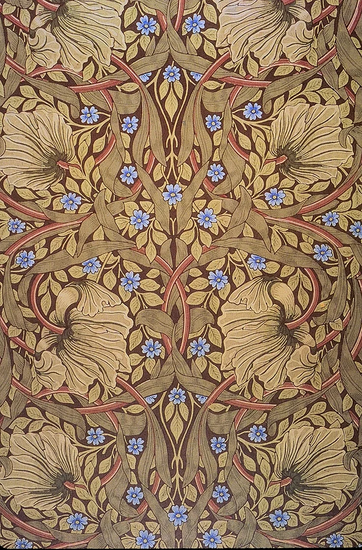 Download William Morris Pimpernel Wallpaper - WallpapersHigh