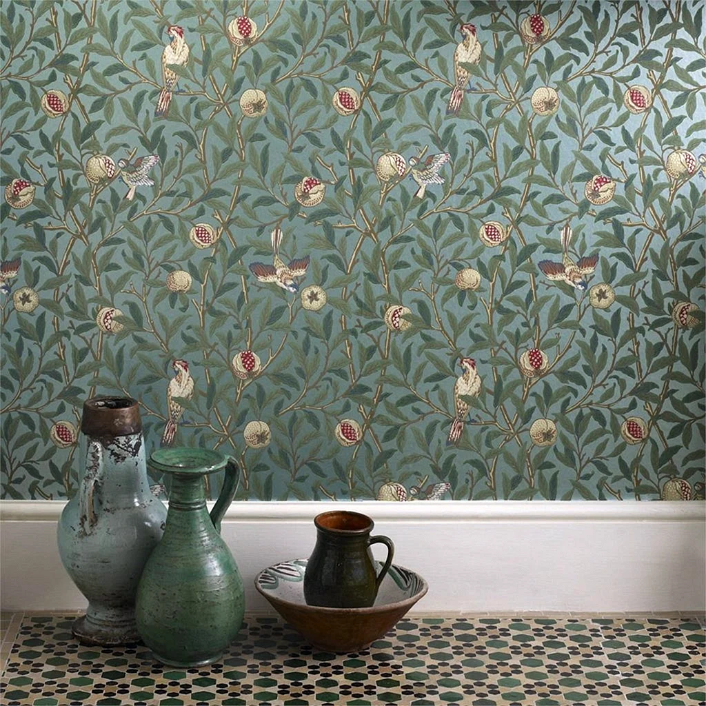 William Morris Pomegranate Wallpaper