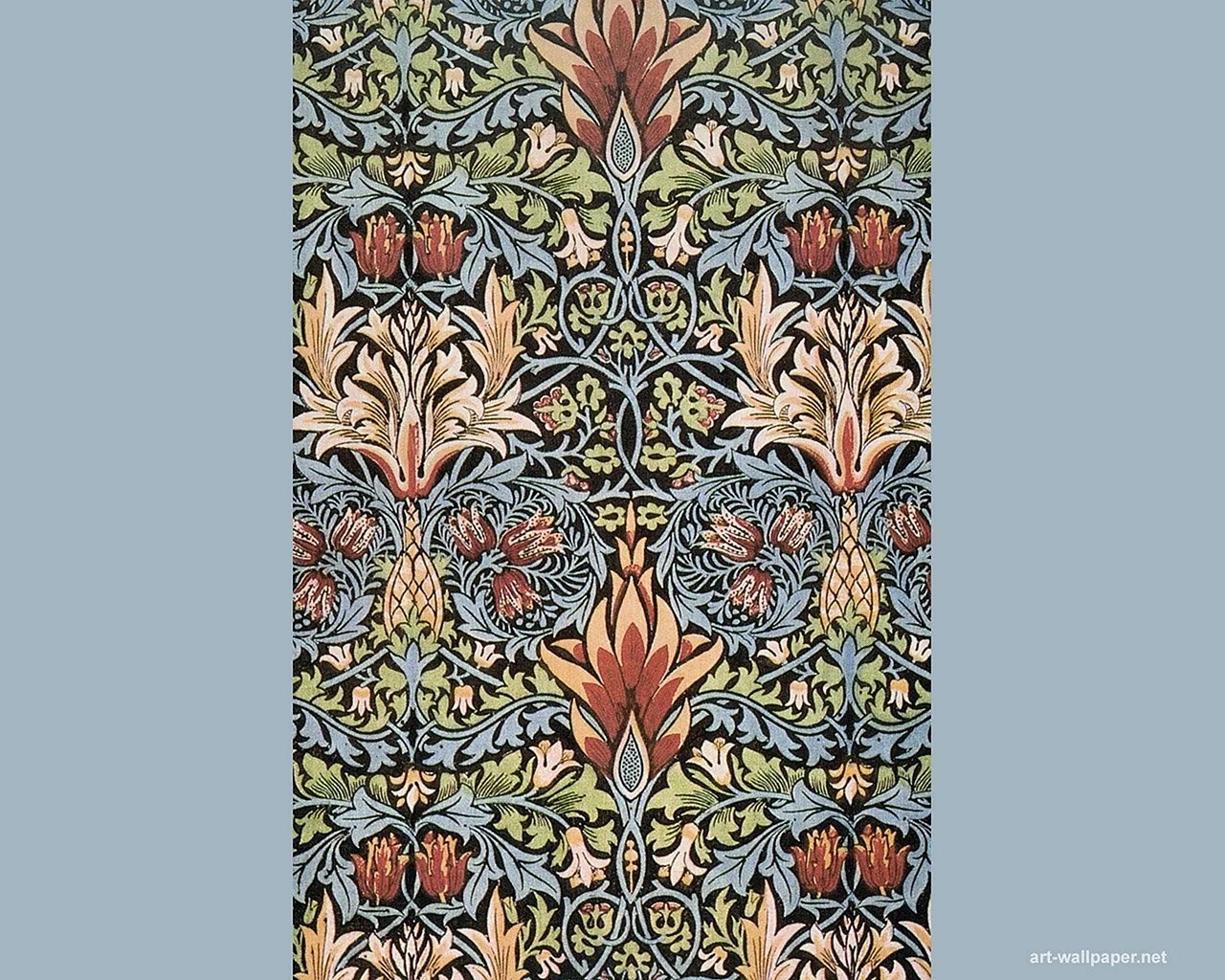William Morris Snakehead Wallpaper