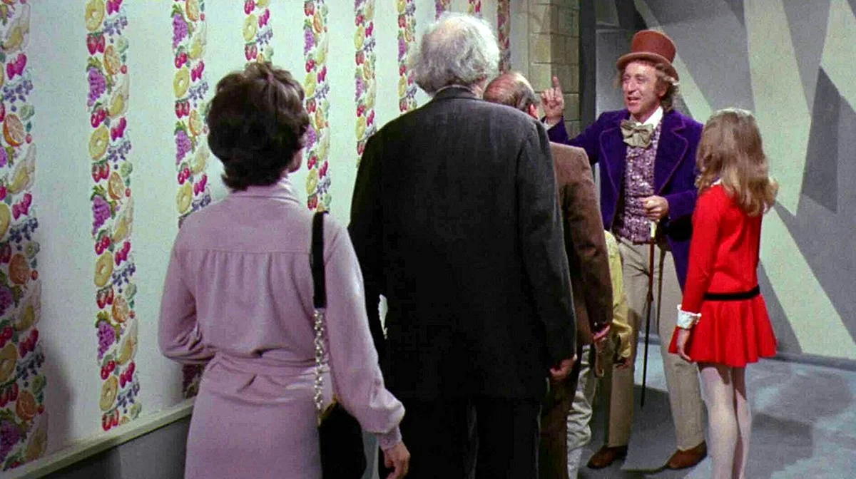 Willy Wonka & The Chocolate Factory 1971 Dvd Cover Wallpaper