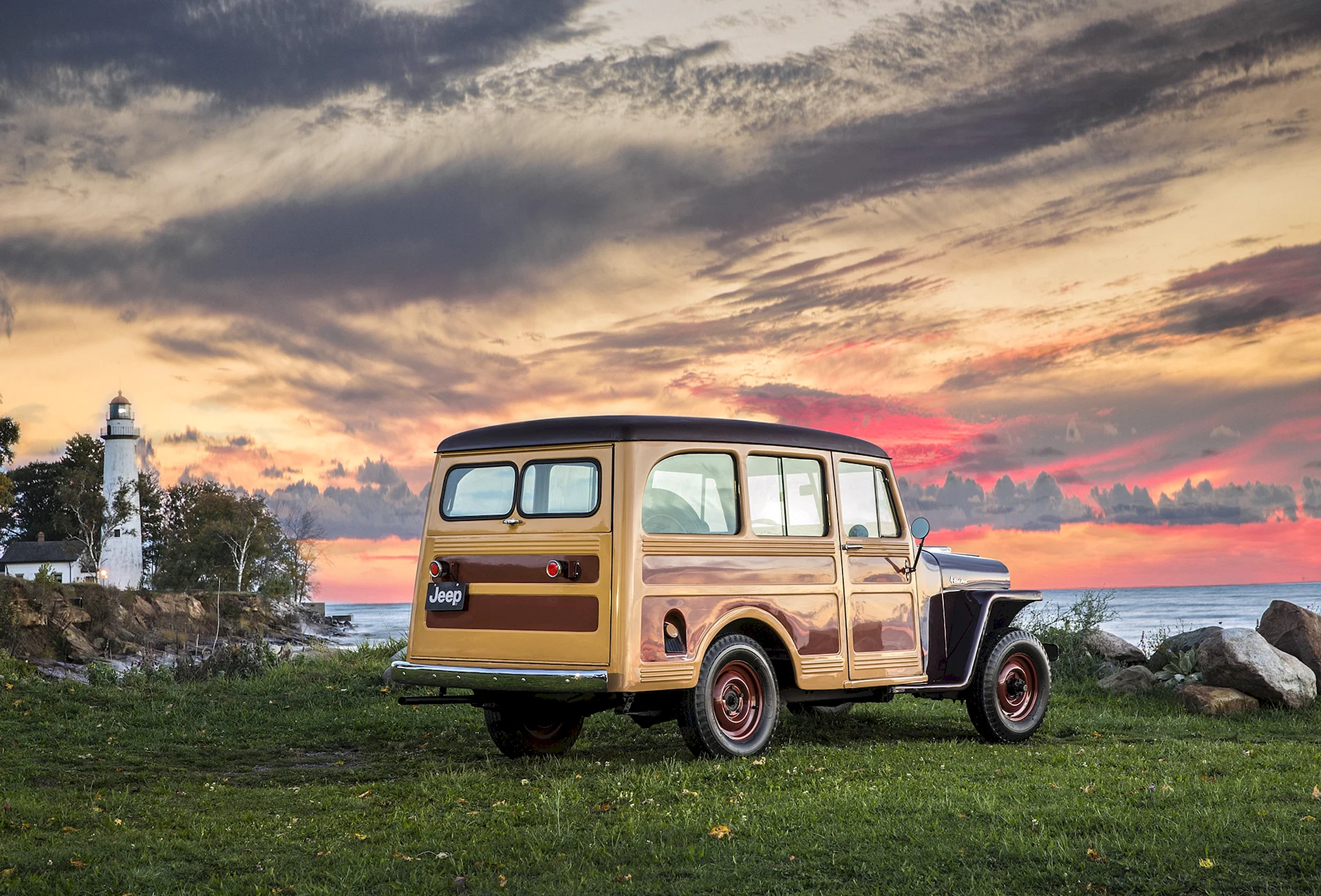 Willys Jeep Station Wagon Wallpaper