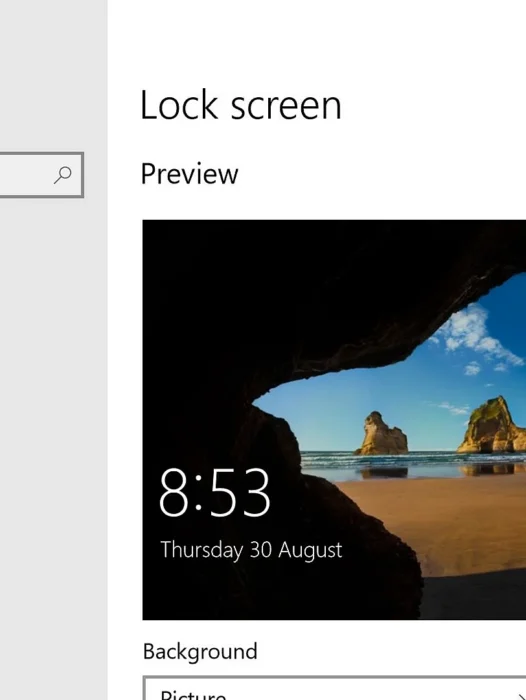 Windows 10 Login Screen Background Wallpaper
