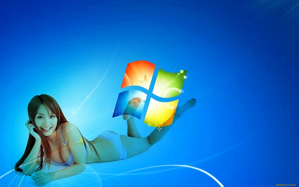 Windows Xp Girl Wallpaper
