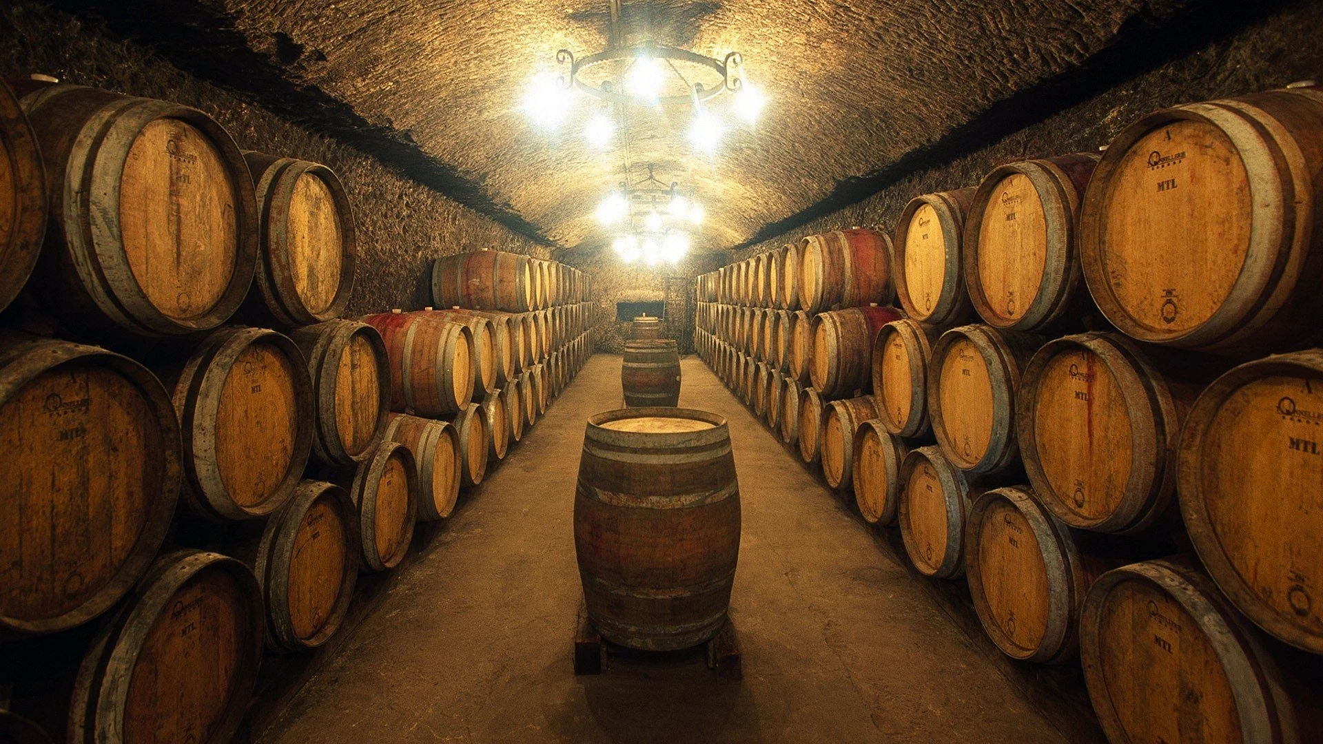 Wine Barrel Wallpaper