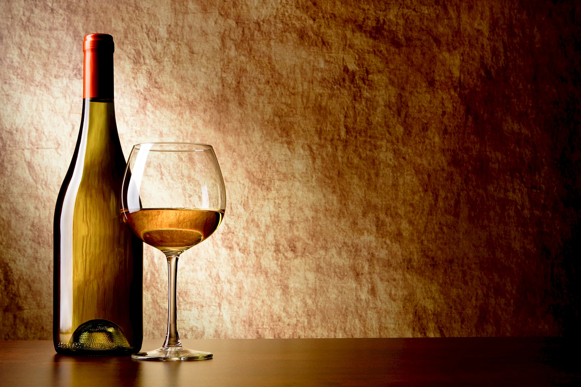 Wine Glass Bottle Wallpaper