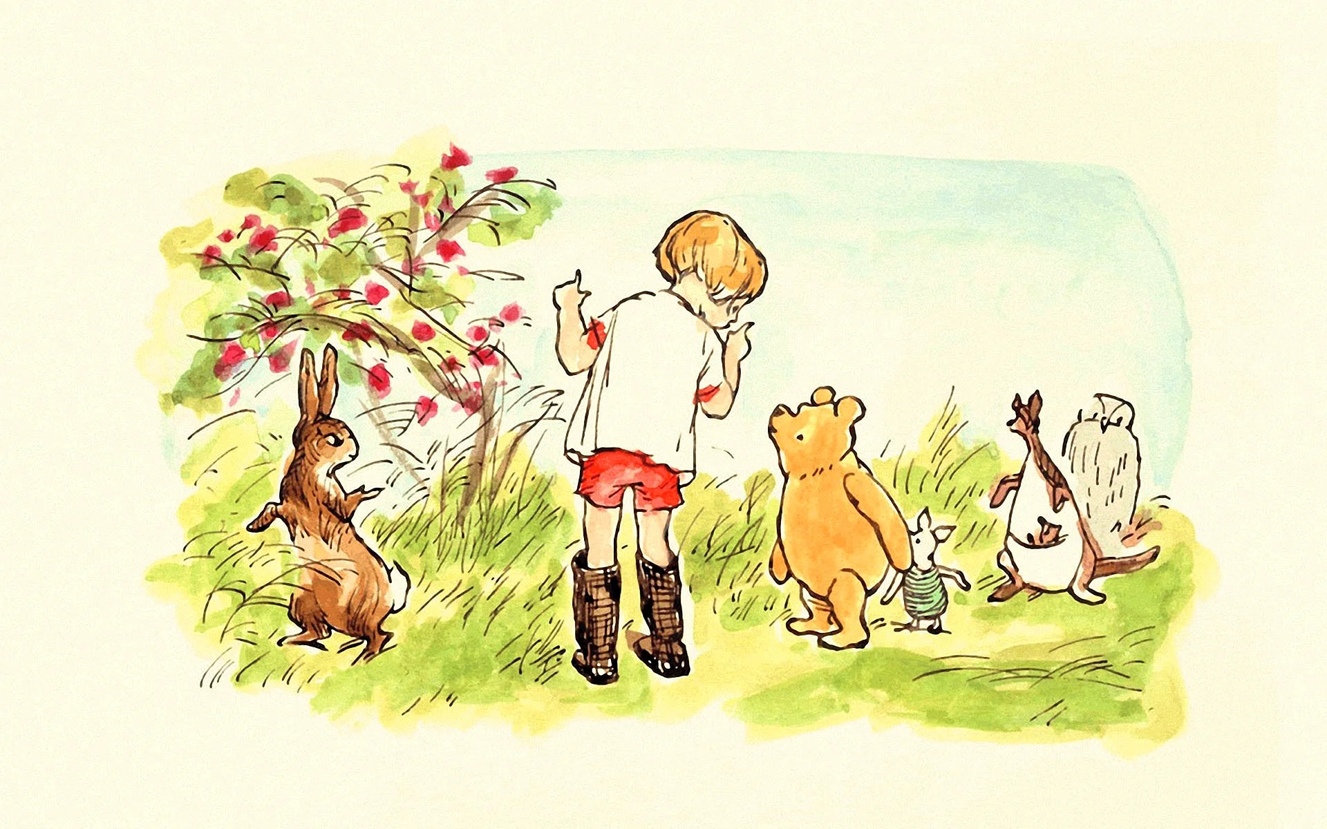 Winnie The Pooh 1926 Wallpaper