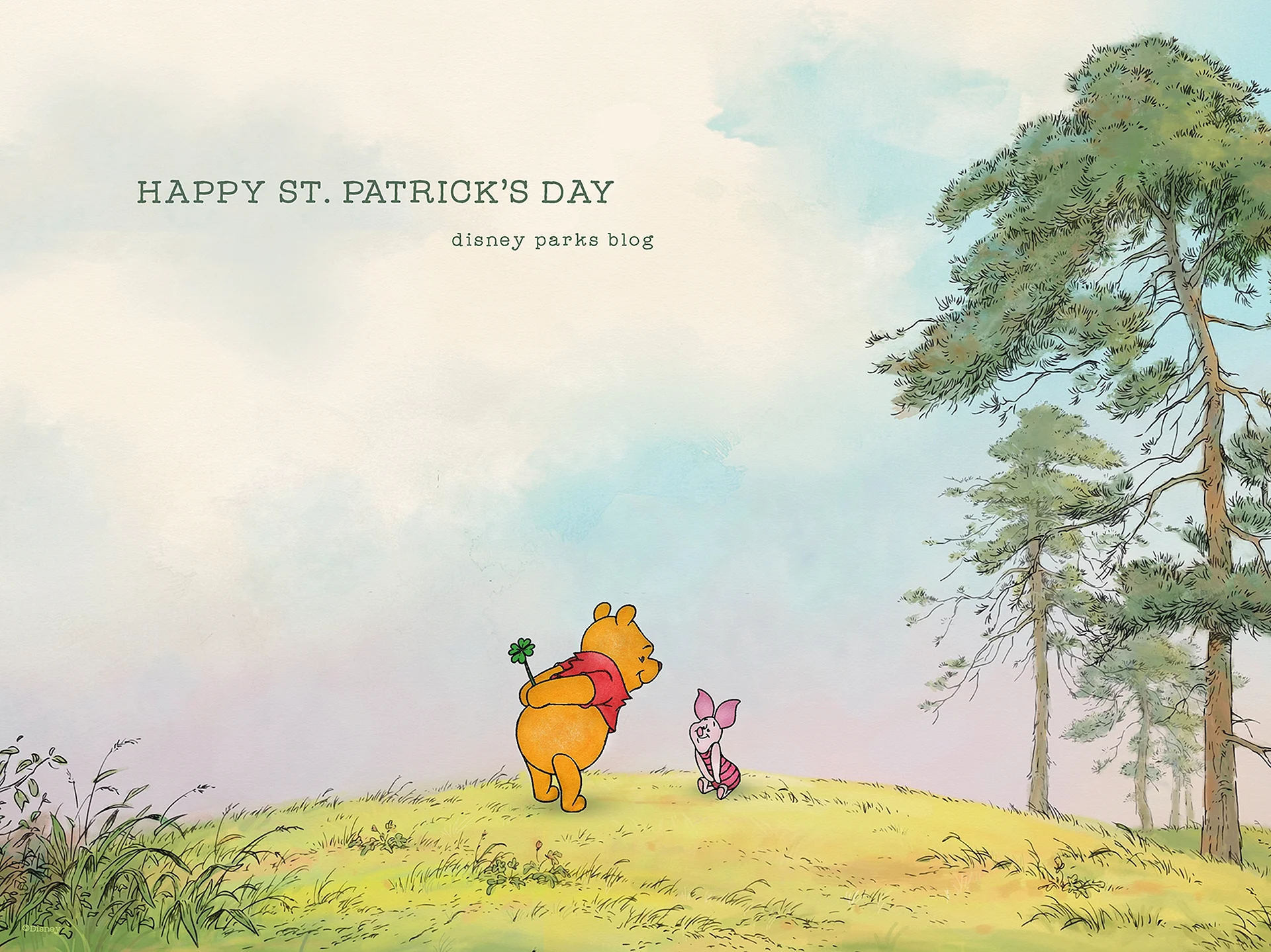 Winnie The Pooh Backdrop Wallpaper