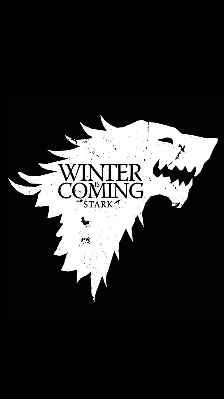 Winter Is Coming Stark Wallpaper For iPhone