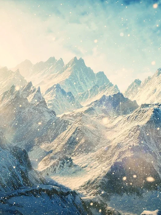 Winter Mountain Wallpaper