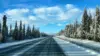 Winter Road Wallpaper
