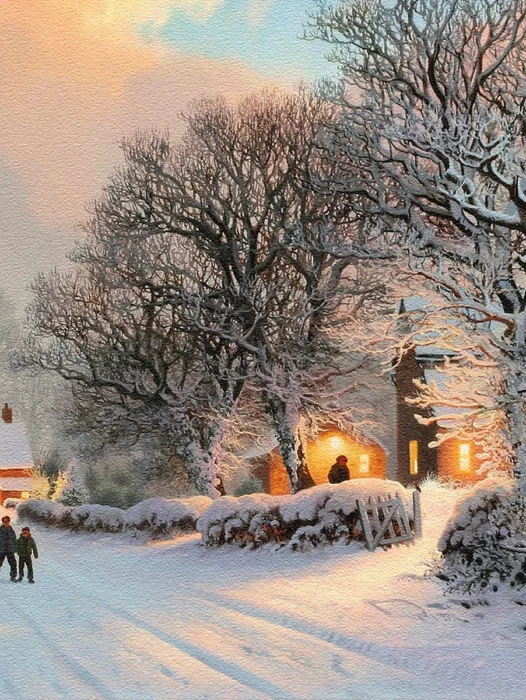 Winter Scene Wallpaper