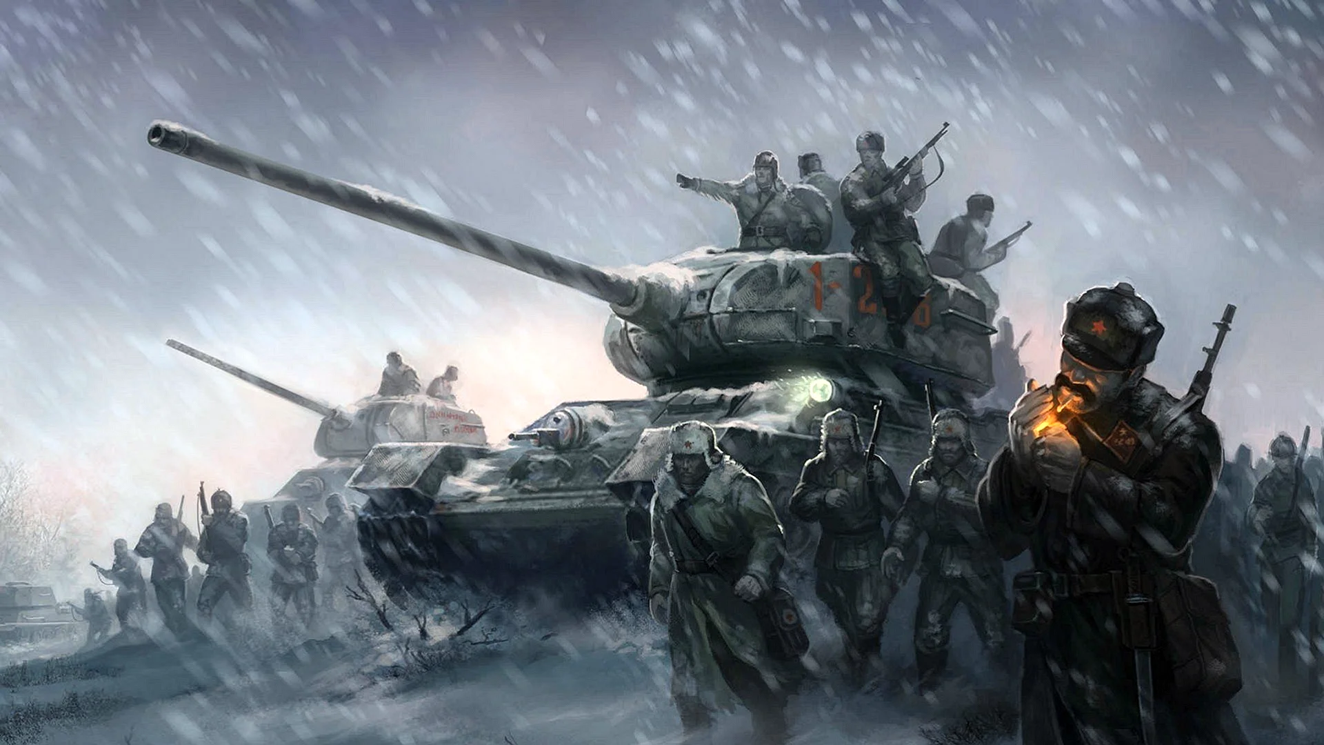 Winter War Art Wallpaper