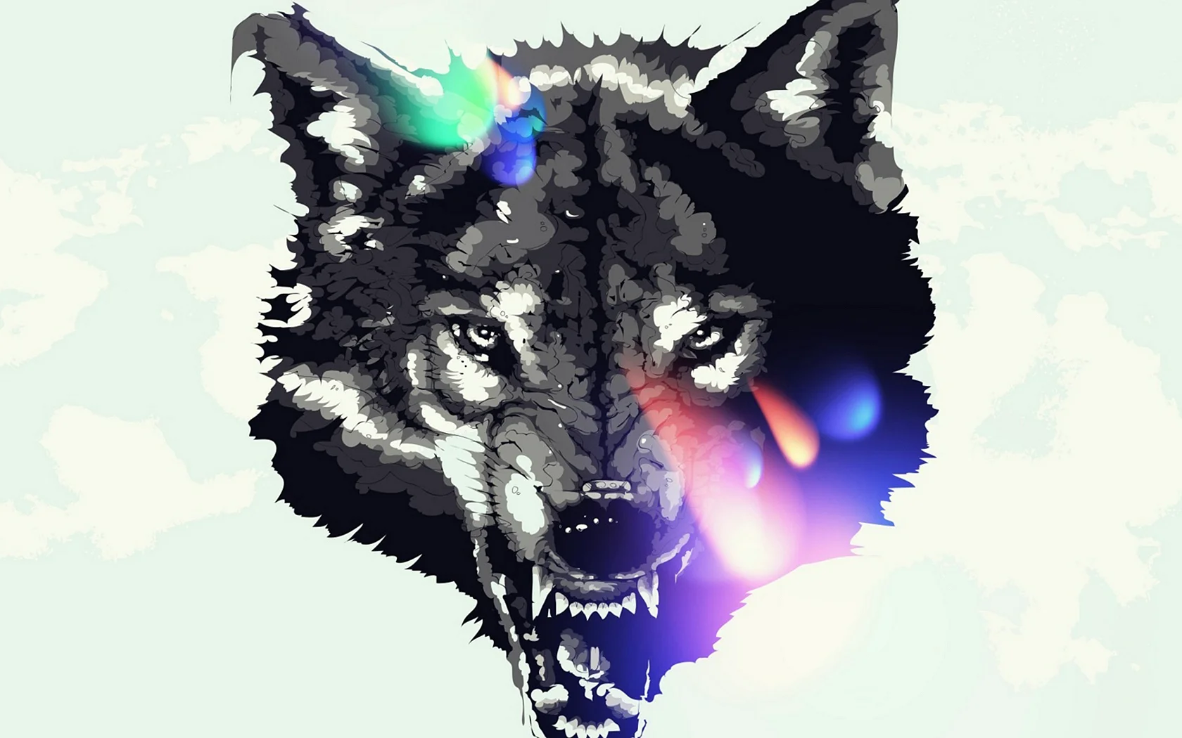 Wolf Art Wallpaper