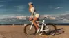 Woman Bicycle Bike Shorts Wallpaper