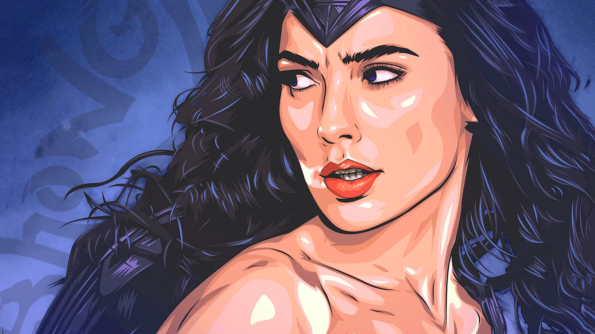 Wonder Woman Art Wallpaper