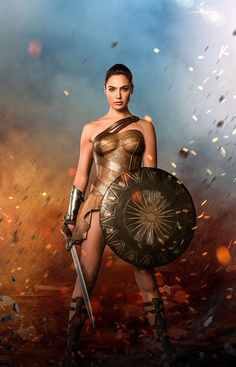 Wonder Woman Gal Gadot 18 Wallpaper For iPhone