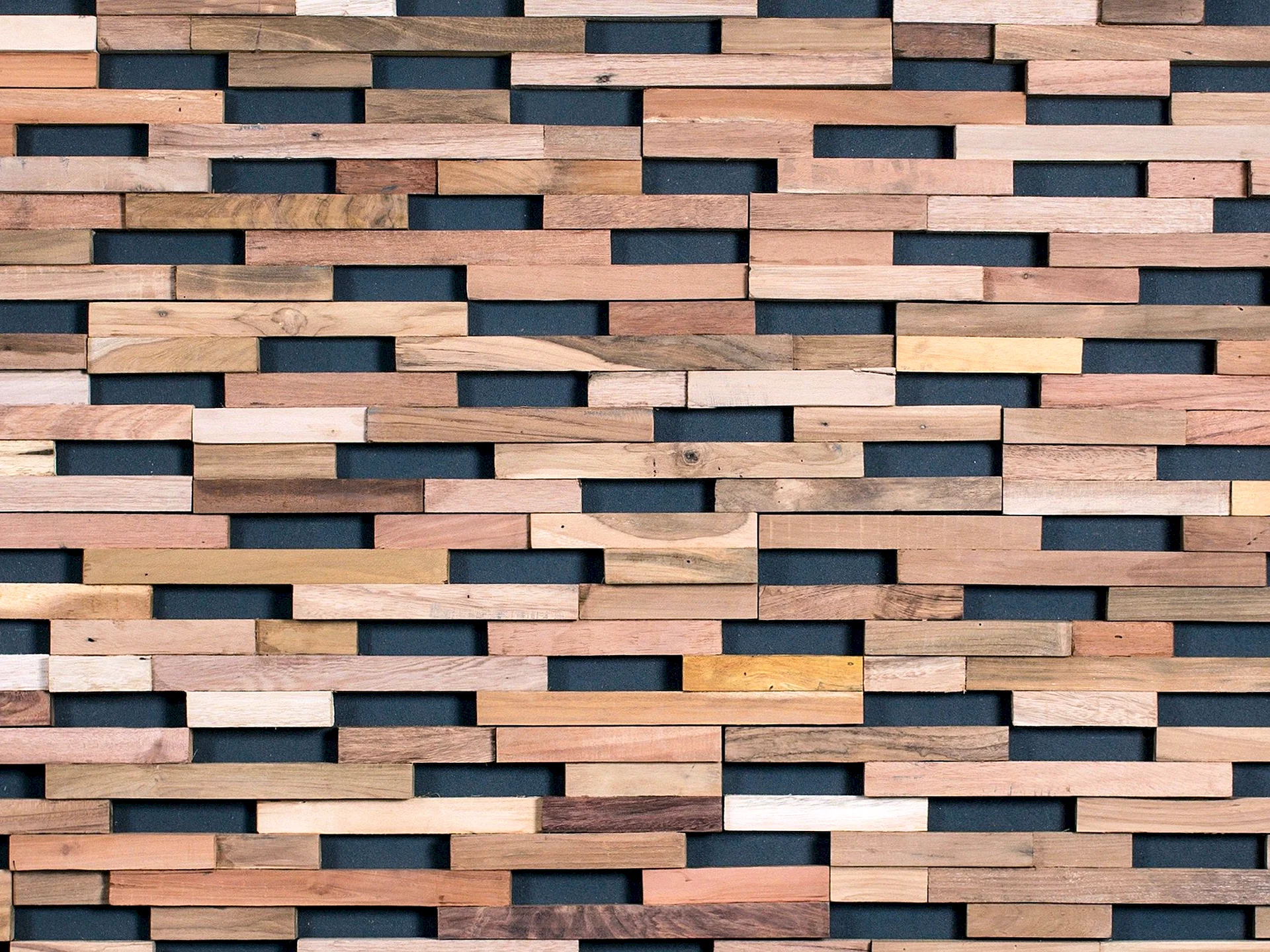 Wood Cladding Wall 3D Wallpaper