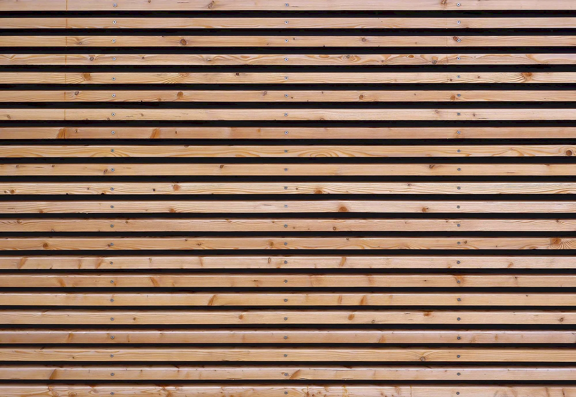 Wood Facade Texture Wallpaper