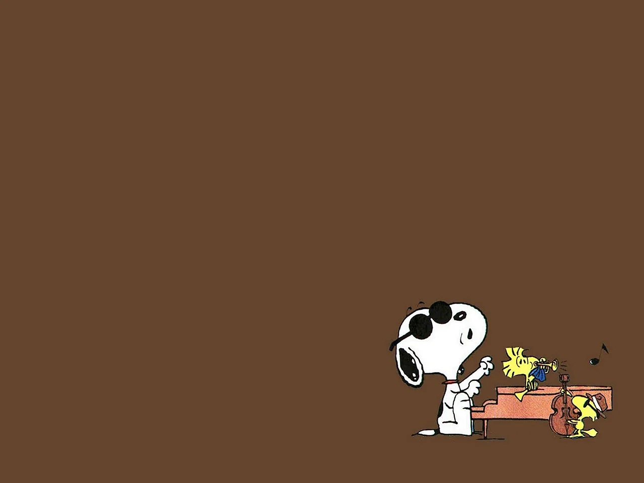 Woodstock Peanuts Wallpaper