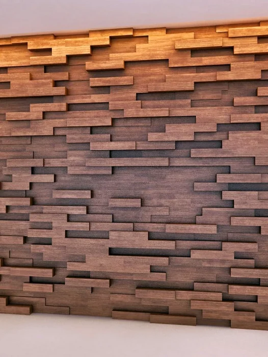 Wood Wall 3D Wallpaper