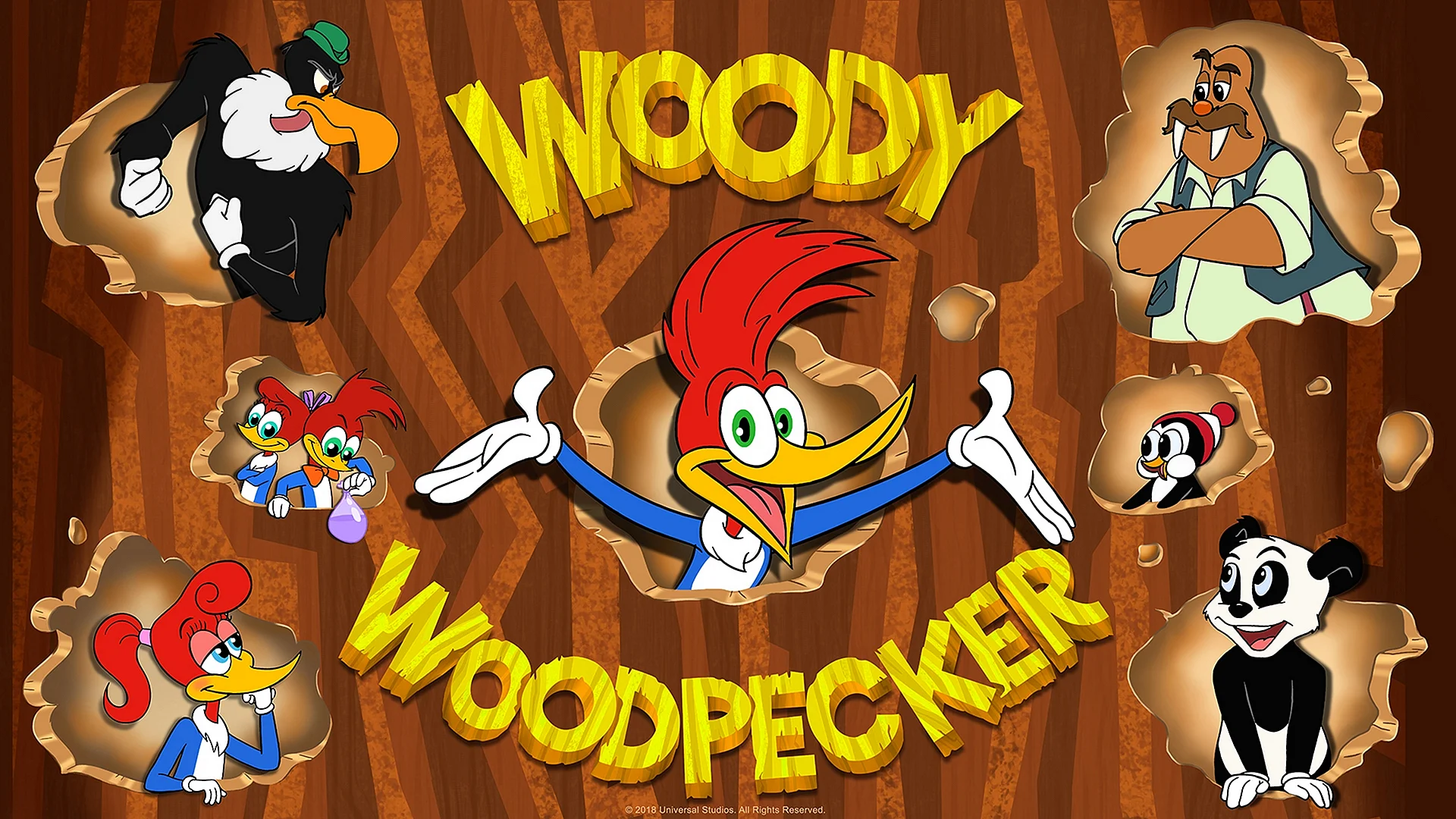 Woody Woodpecker 2018 Wallpaper