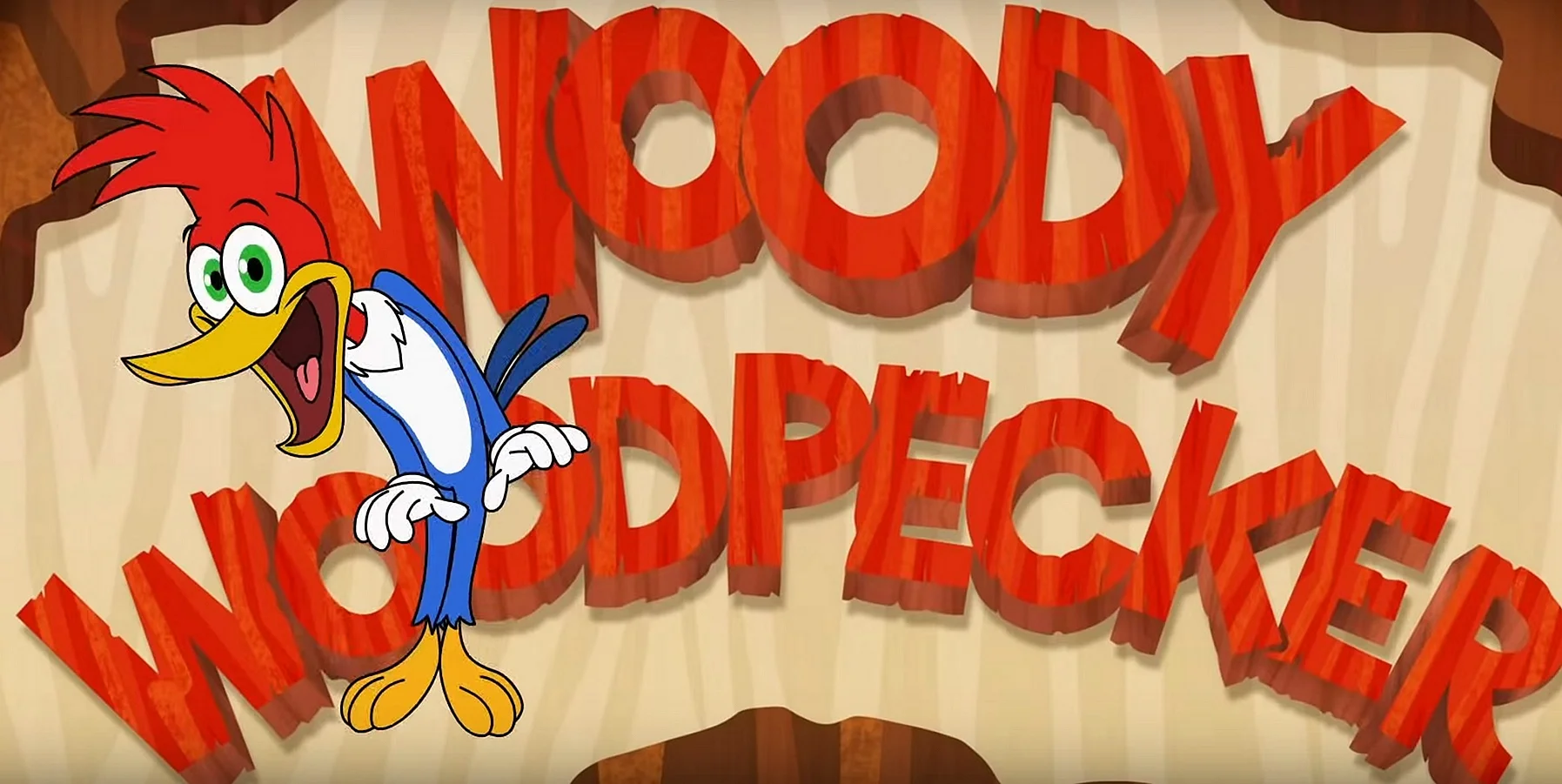 Woody Woodpecker Background Wallpaper