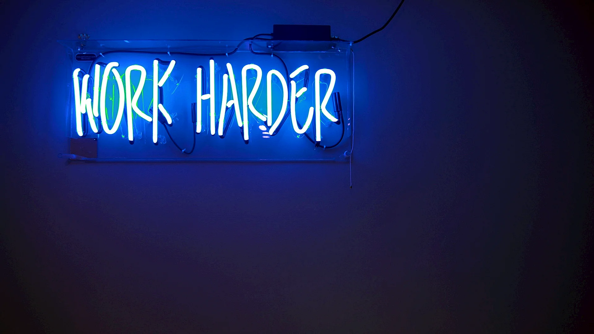 Work Harder Wallpaper