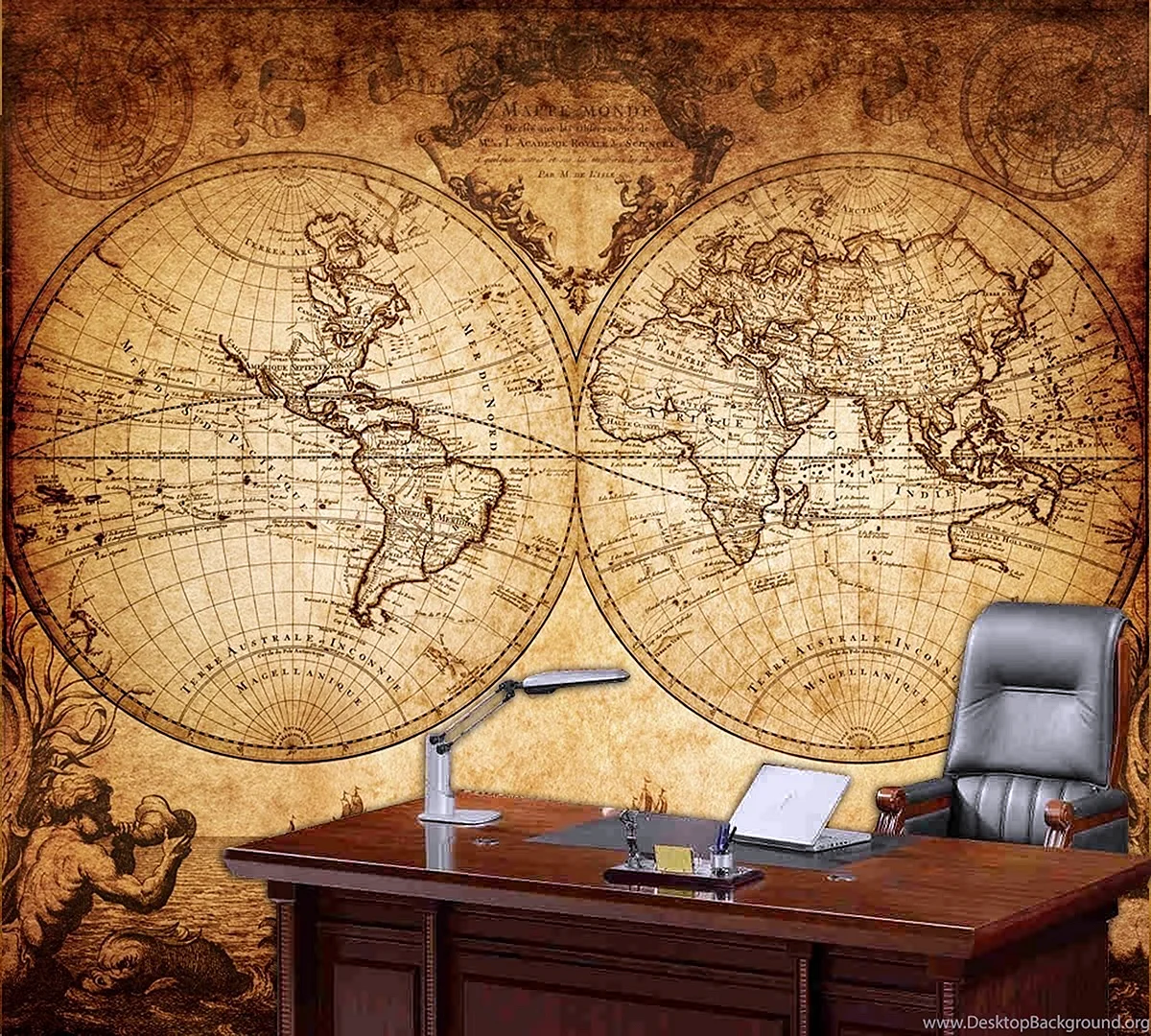 World Map Wallpaper