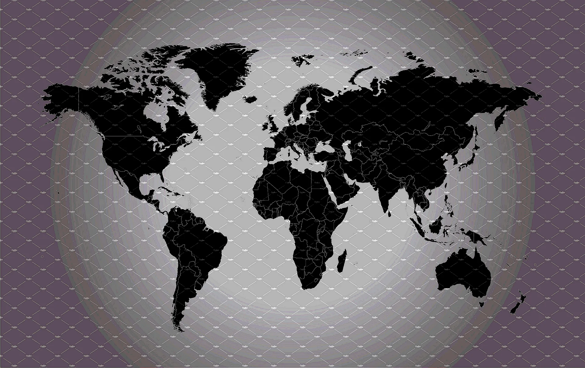 World Map Wallpaper