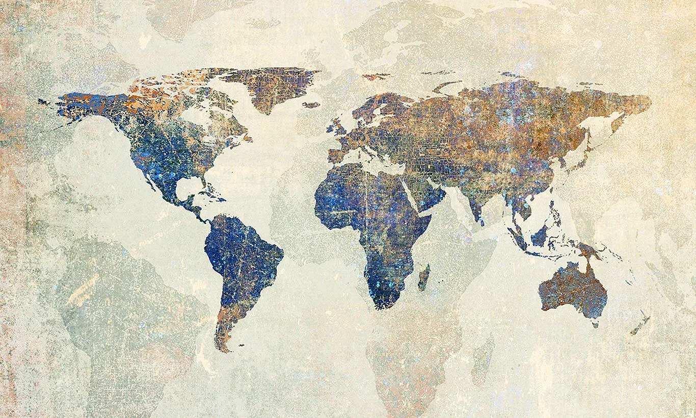 World Map High Definition Wallpaper