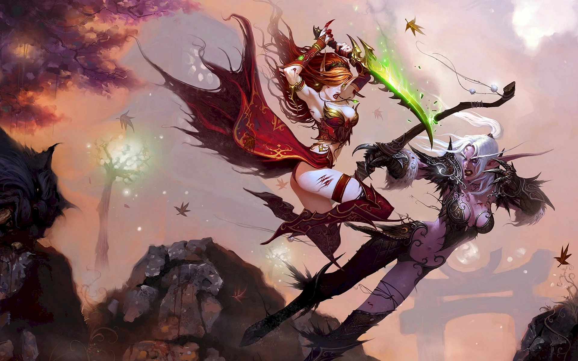 World Of Warcraft Official Art Wallpaper