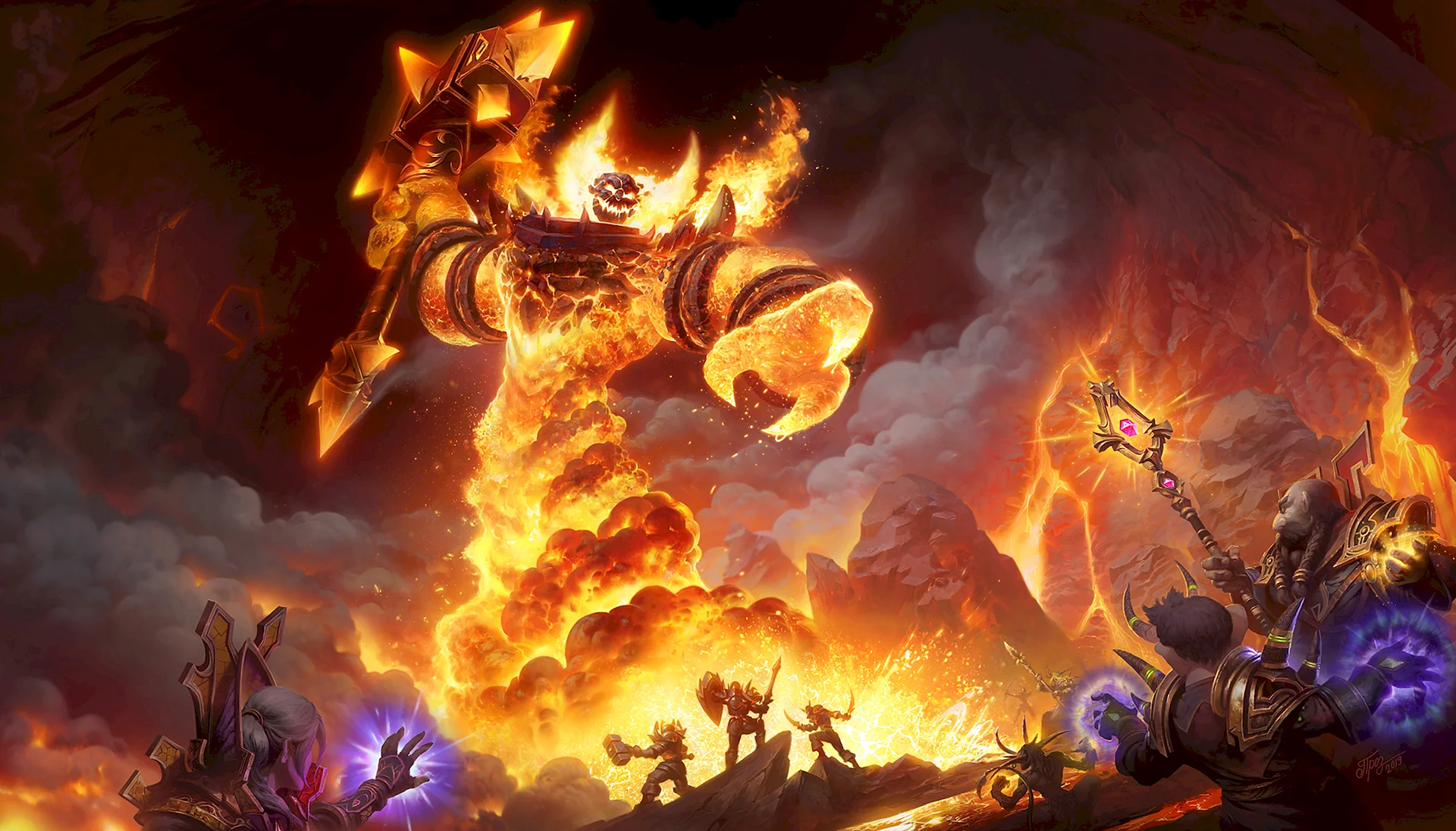 World Of Warcraft Ragnaros Wallpaper