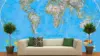 World Wall Map Wallpaper