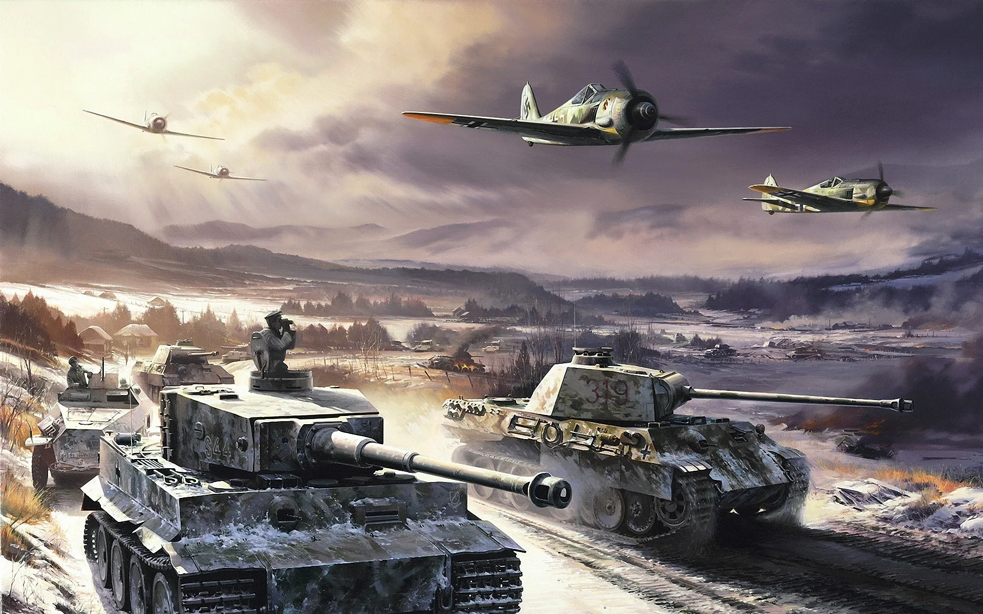 World War 2 Tanks Wallpaper