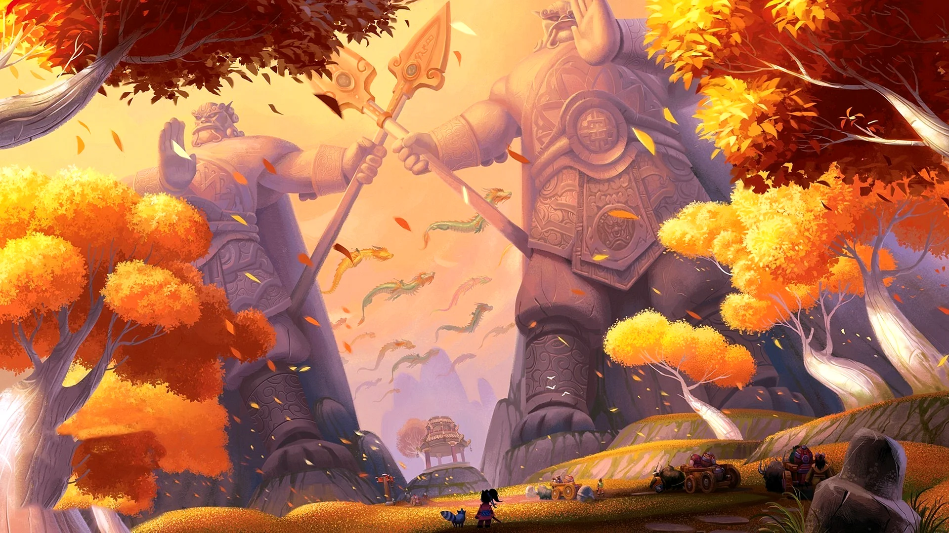 World-Of-Warcraft-Mists-Of-Pandaria Wallpaper