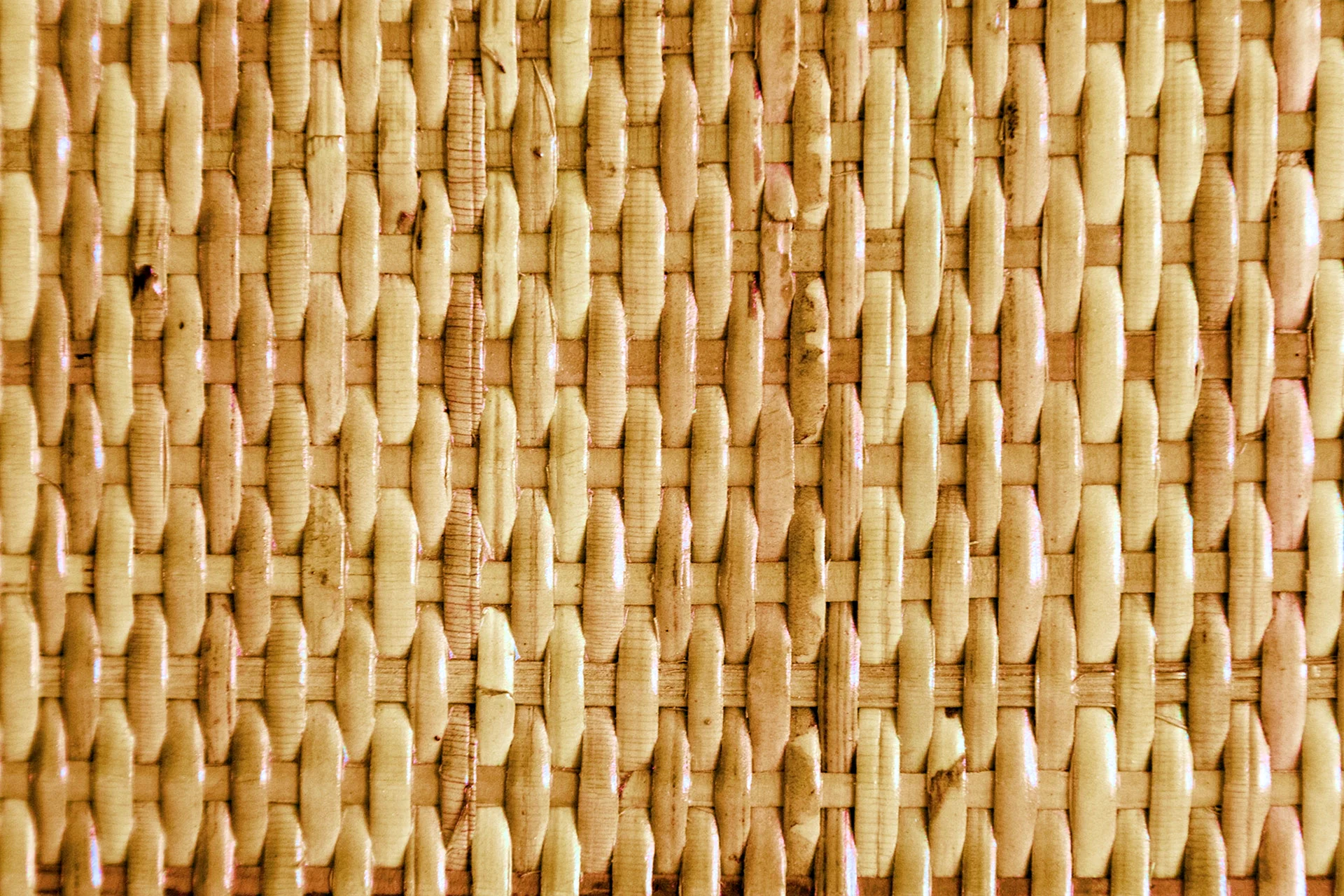 Woven Bamboo Texture Wallpaper