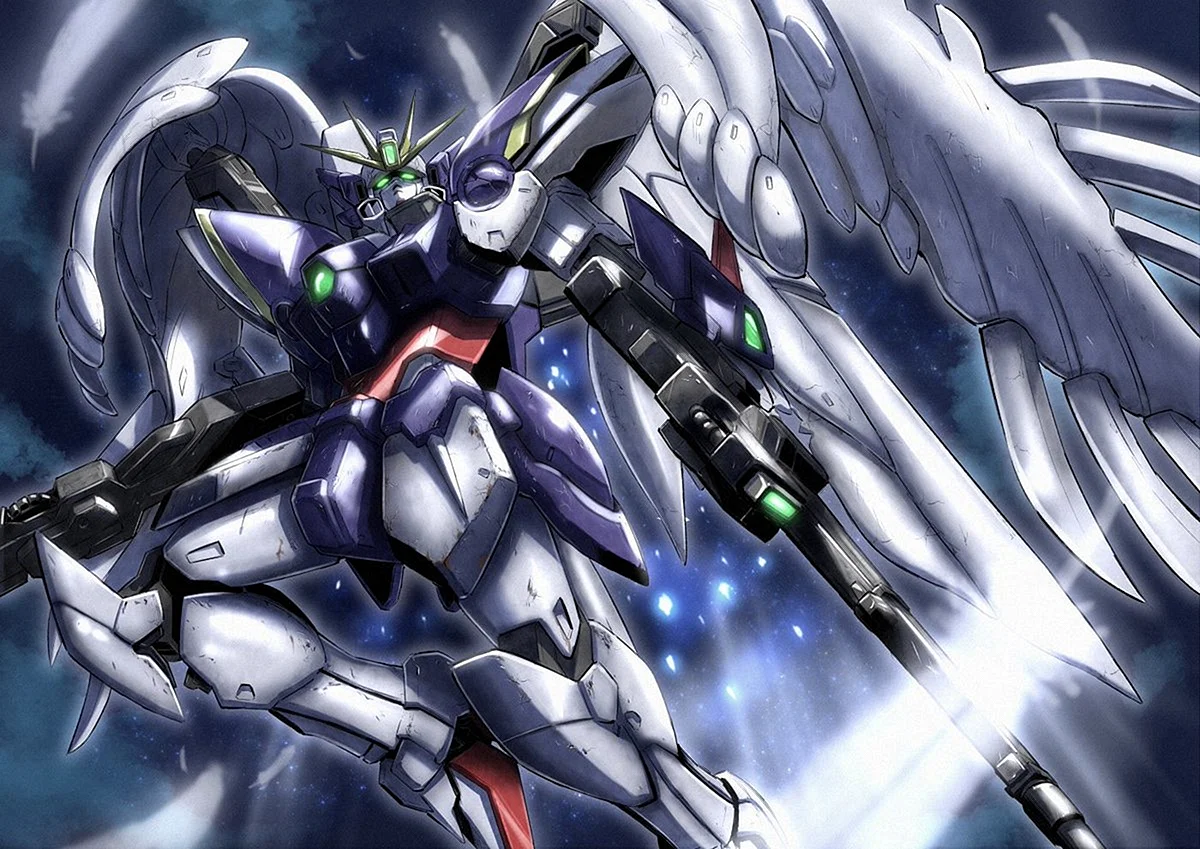 Xxxg-00w0 Wing Gundam Zero Wallpaper