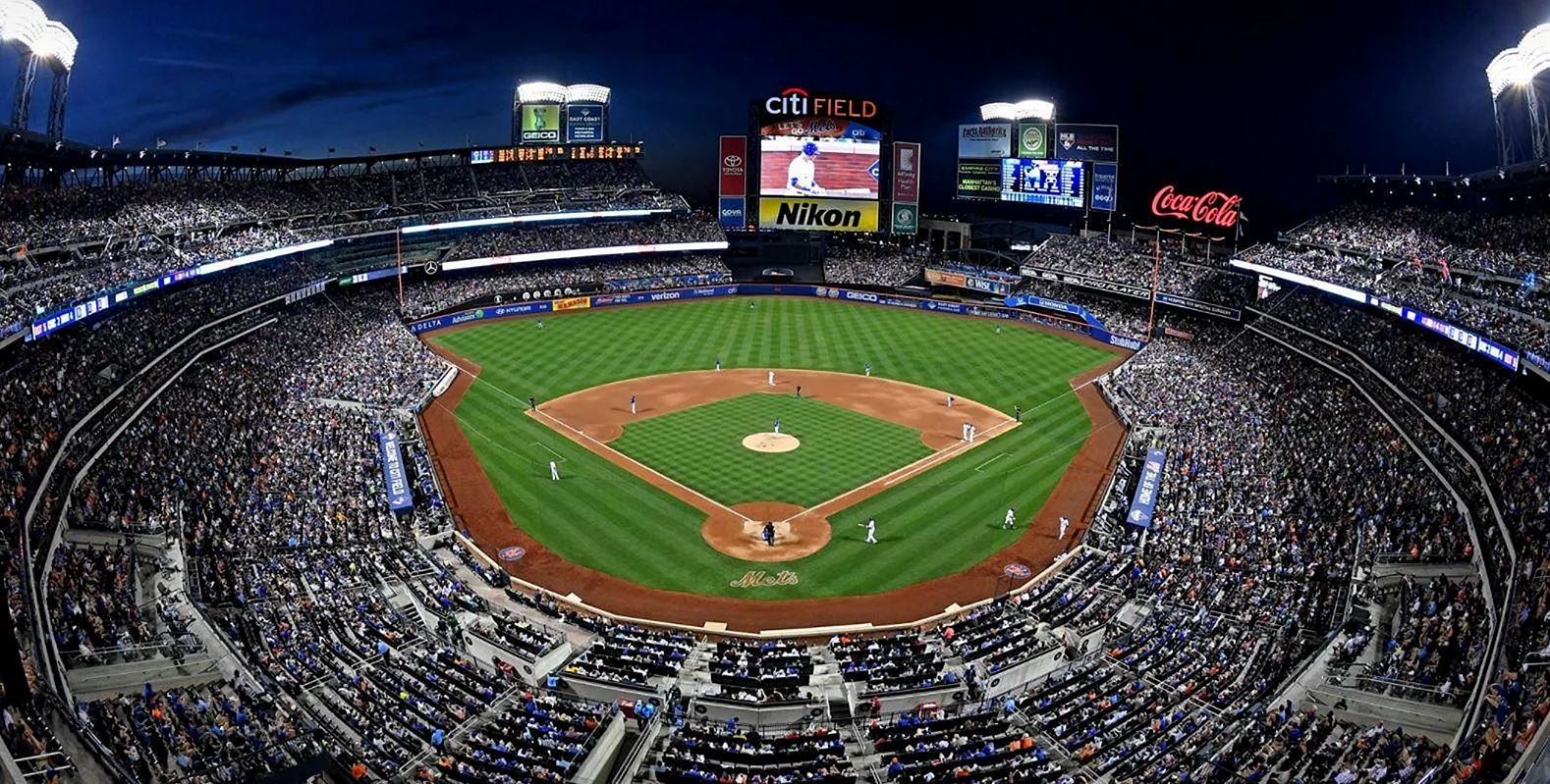 Yankees Night Baseball Field Wallpaper