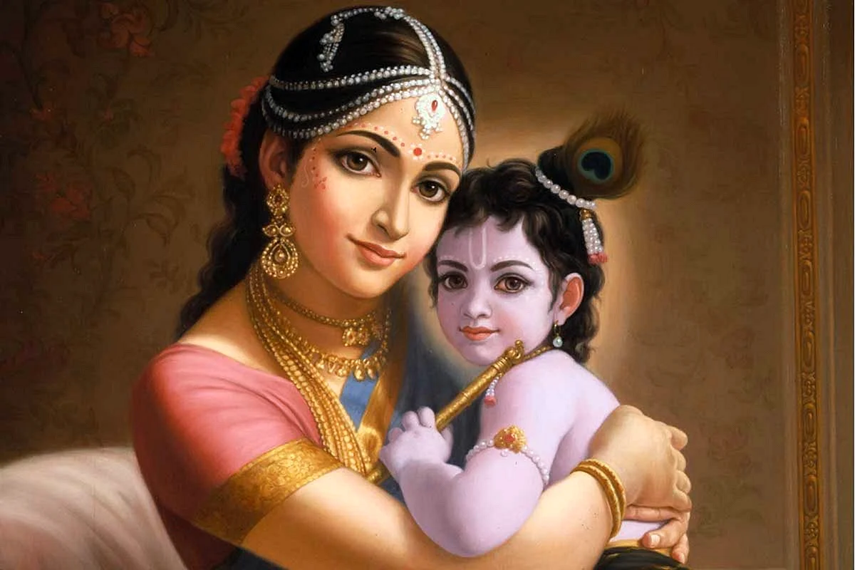 Yashoda Krishna Wallpaper