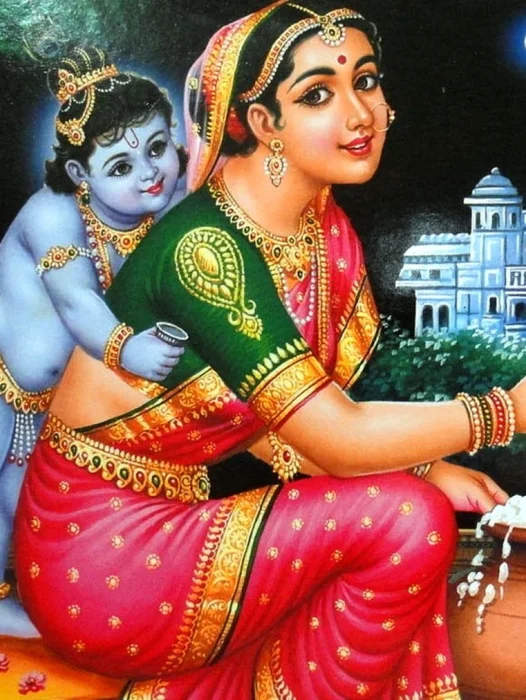Yashoda Krishna Wallpaper