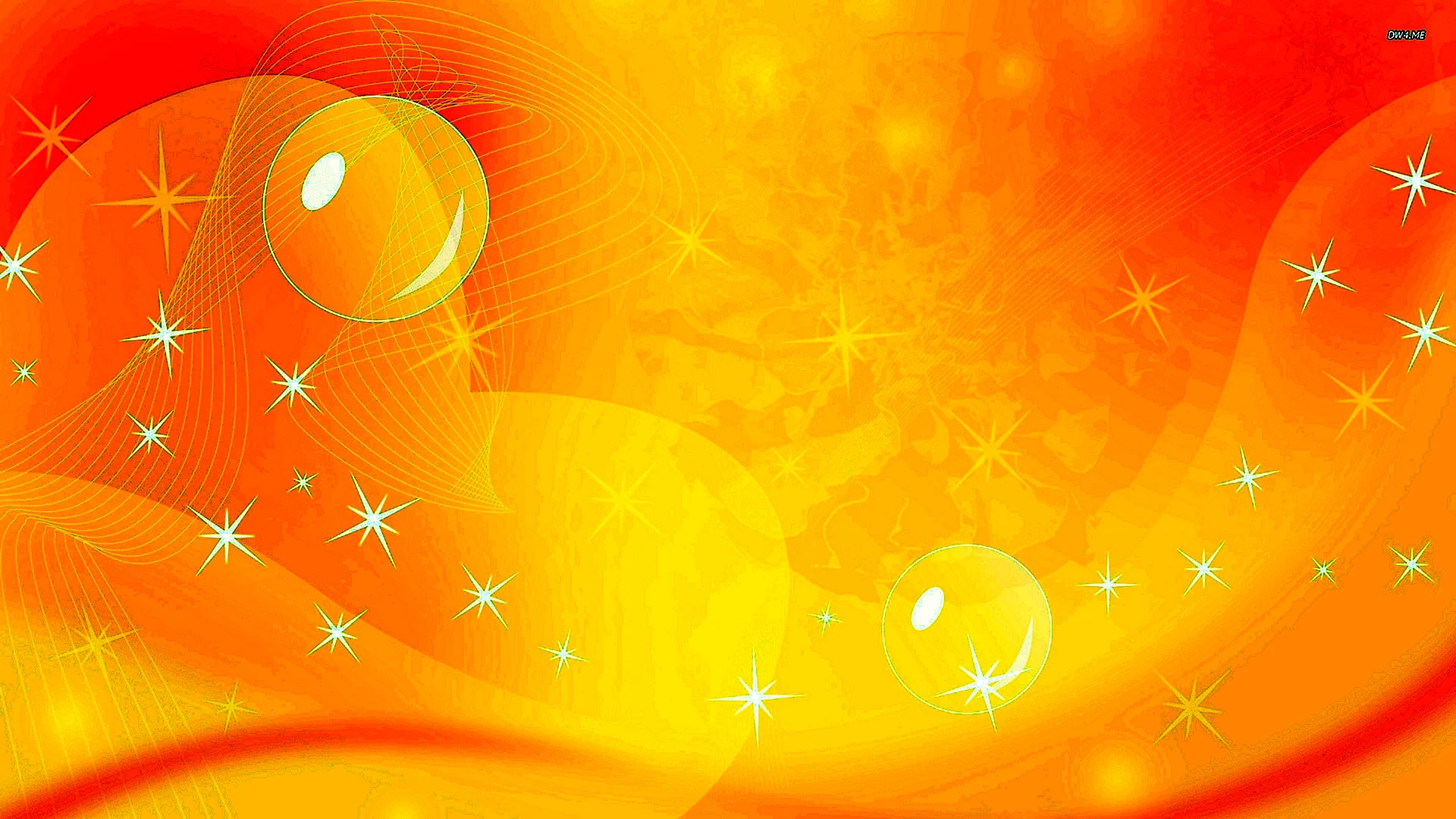 Yellow Background Wallpaper
