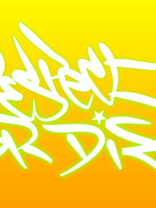 Yellow Graffiti Wallpaper
