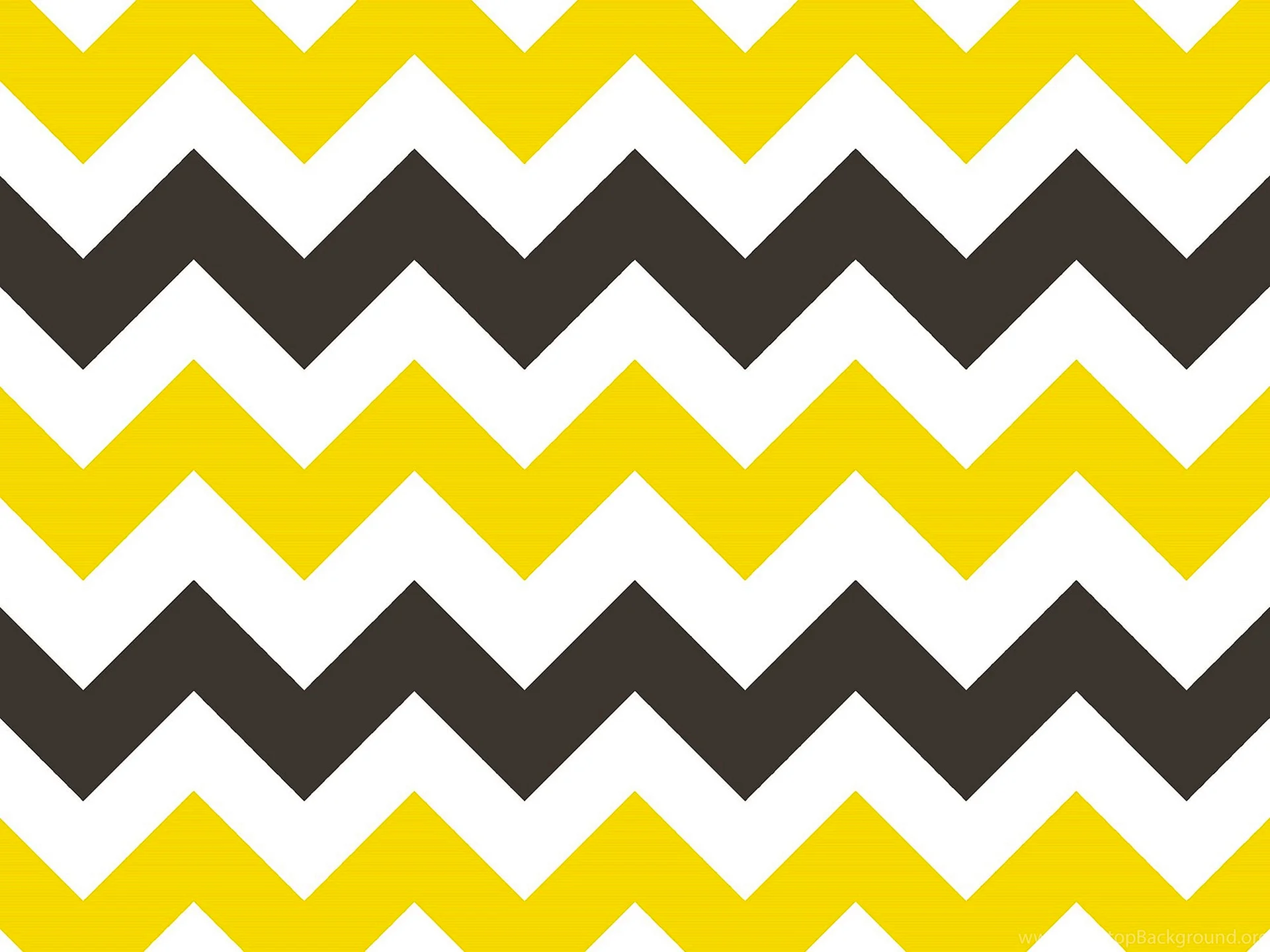 Yellow Grey Zig Zag Wallpaper