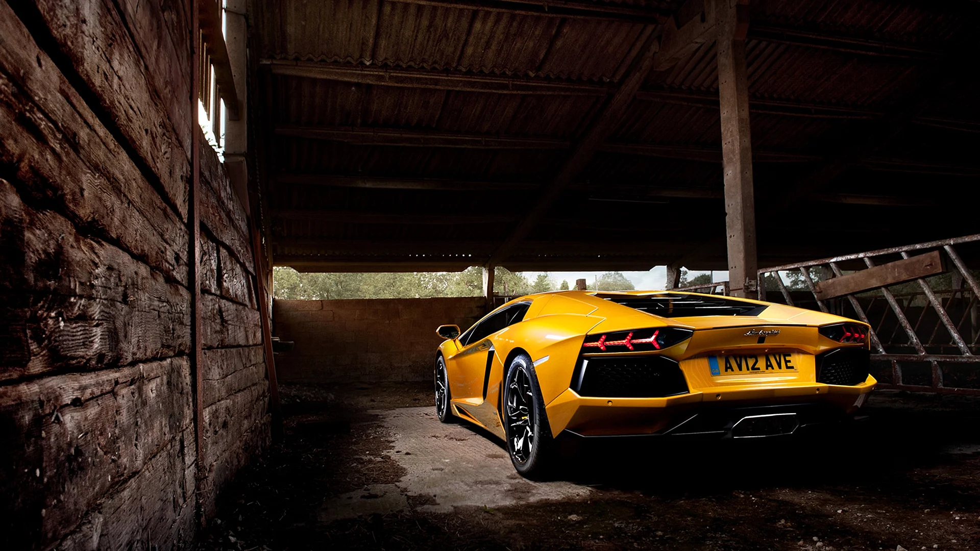 Yellow Lamborghini Wallpaper