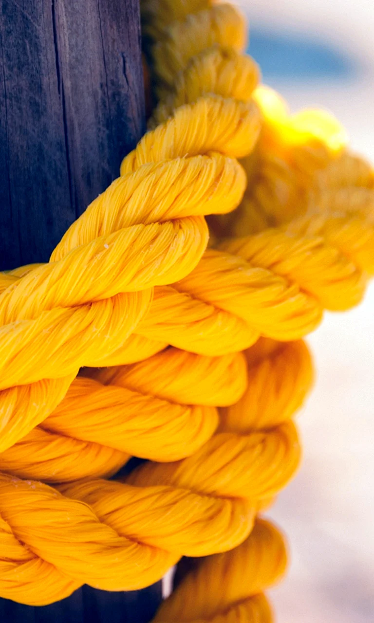 Yellow Rope Wallpaper For iPhone